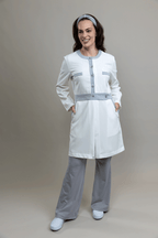 Jaleco Linea ALLOY - Feminino - Branco Soft