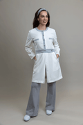 Jaleco Linea ALLOY - Feminino - Branco Soft