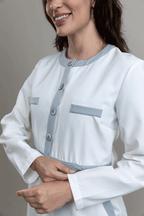 Jaleco Linea ALLOY - Feminino - Branco Soft