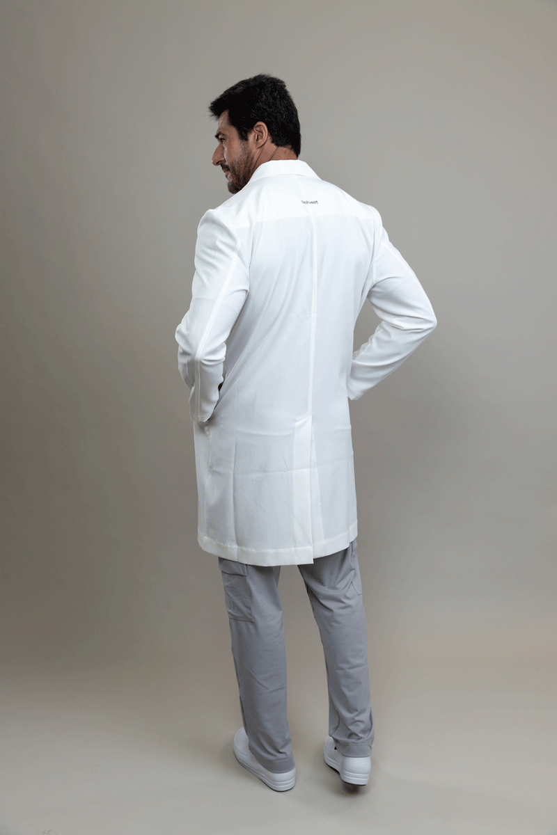 Jaleco Linea ALLOY - Masculino - Branco Soft