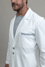 Jaleco Linea ALLOY - Masculino - Branco Soft
