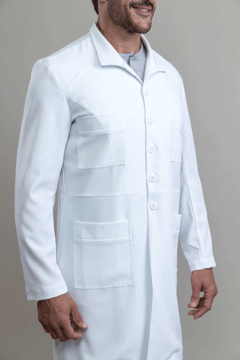 Jaleco Linea CARGO - Masculino - Branco Prime