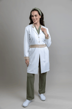Jaleco Linea CLAY - Feminino - Branco Prime