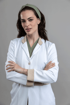Jaleco Linea CLAY - Feminino - Branco Prime
