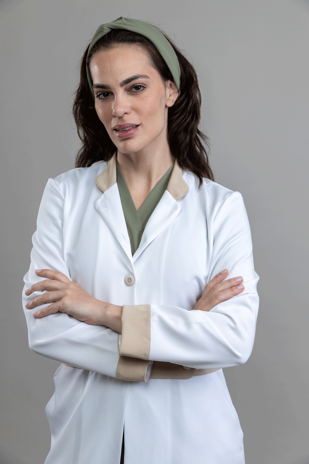 Jaleco Linea CLAY - Feminino - Branco Prime