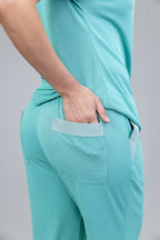 Scrub Aero LOCK - Feminino - Verde Aqua