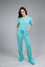 Scrub Aero LOCK - Feminino - Verde Aqua