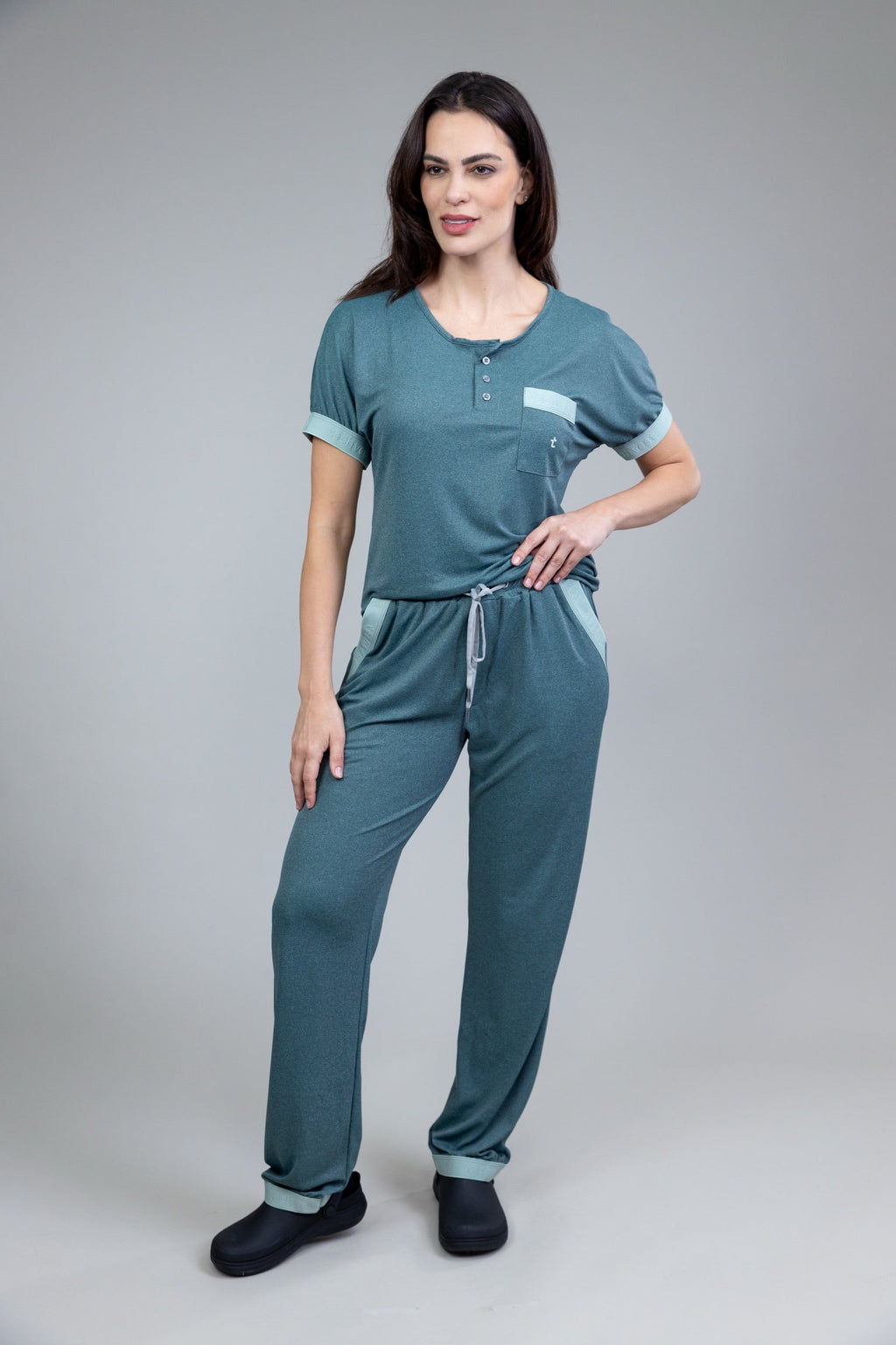 Scrub Aero LOCK - Feminino - Verde Breeze