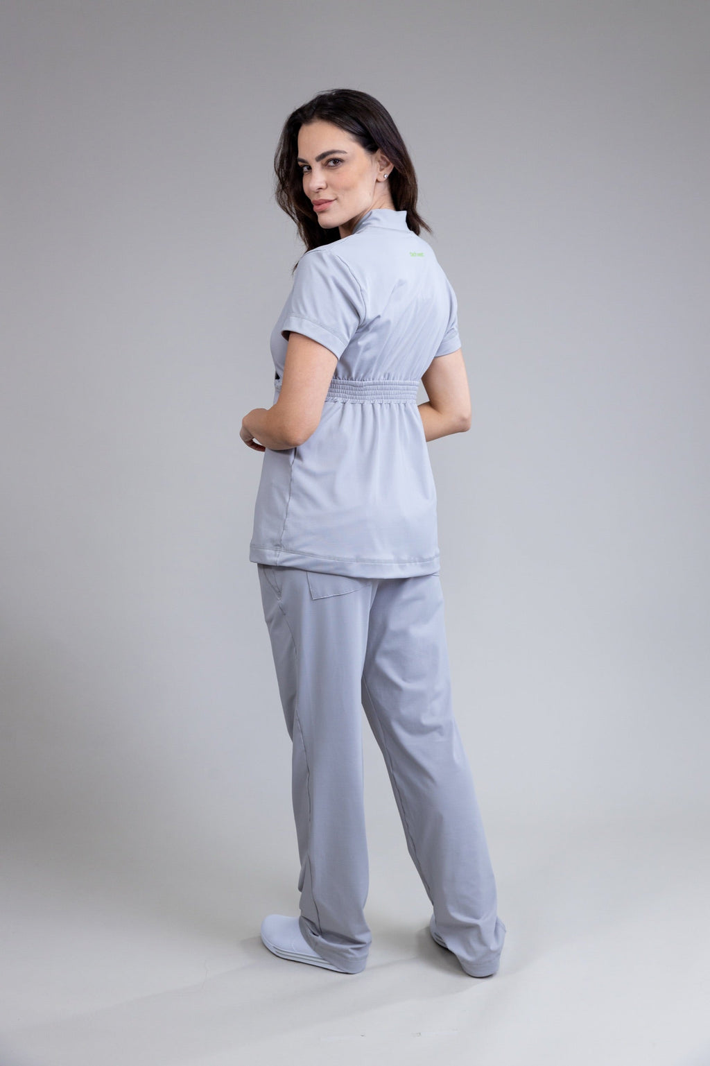 Scrub BioShield EDGE - Feminino - Cinza Tech