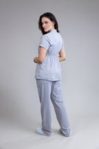 Scrub BioShield EDGE - Feminino - Cinza Tech