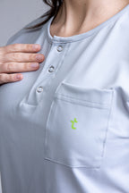 Scrub BioShield LOCK - Feminino - Cinza Tech