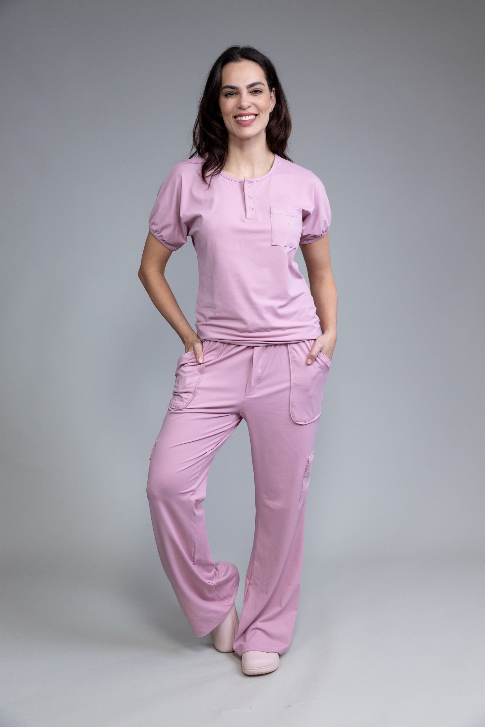 Scrub BioShield LOCK - Feminino - Rosa Sense