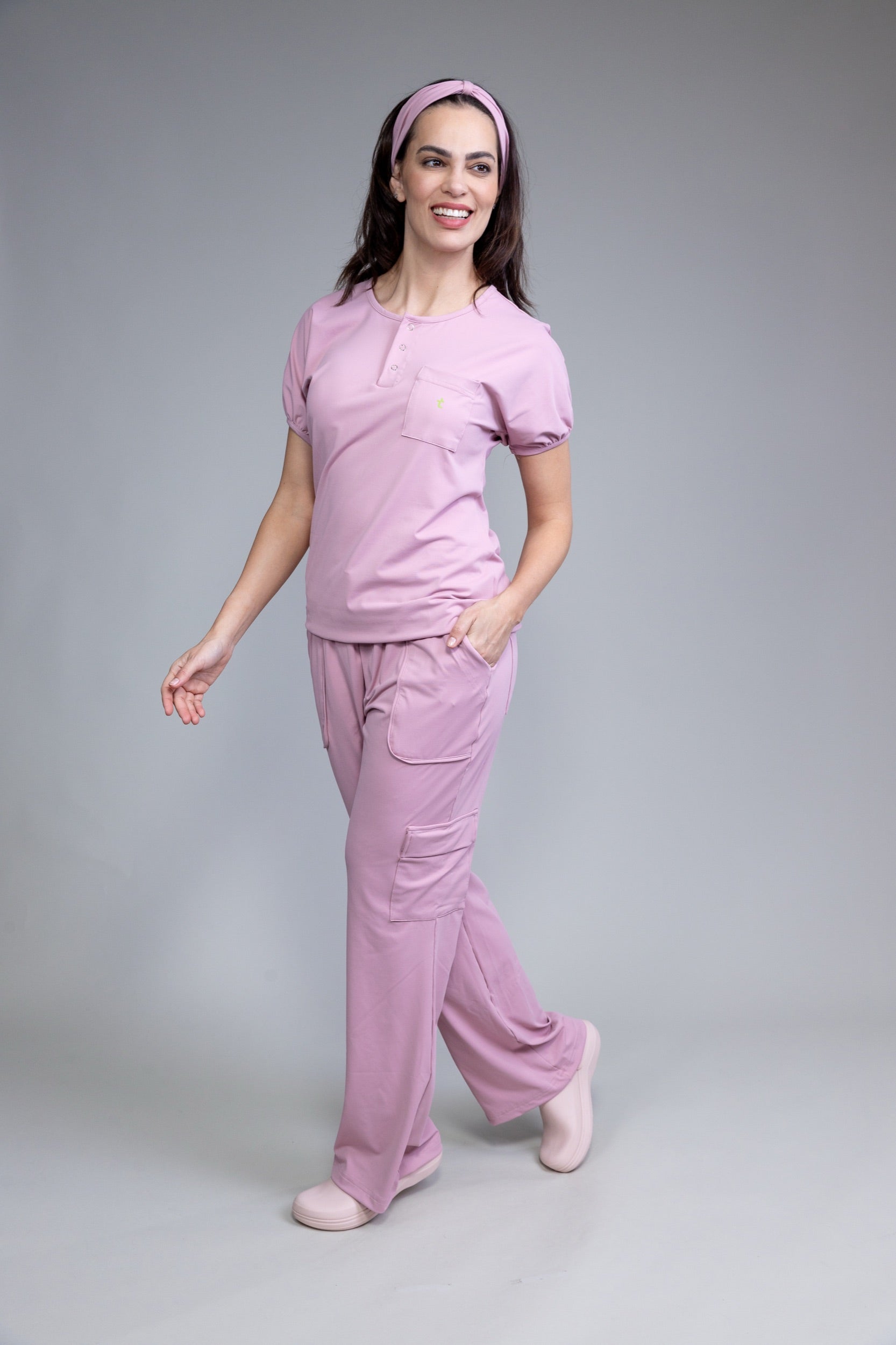 Scrub BioShield LOCK - Feminino - Rosa Sense