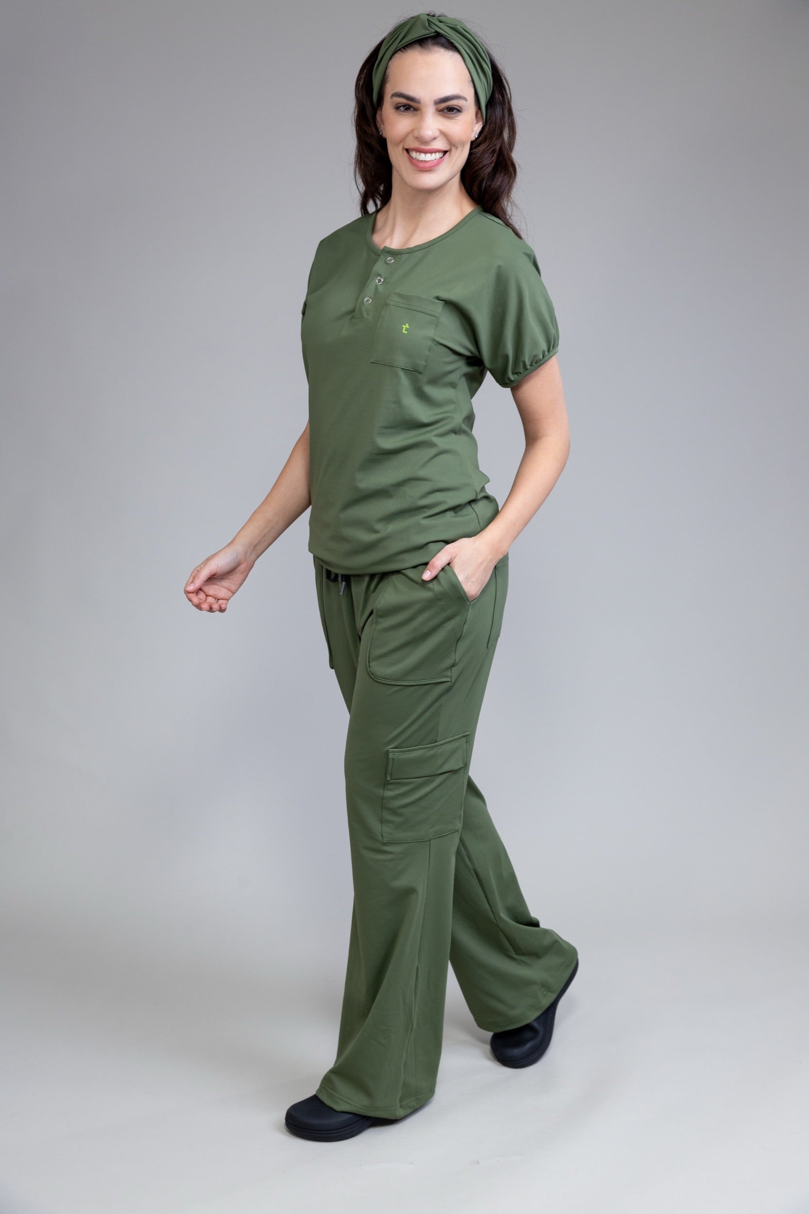 Scrub BioShield LOCK - Feminino - Verde Clinic