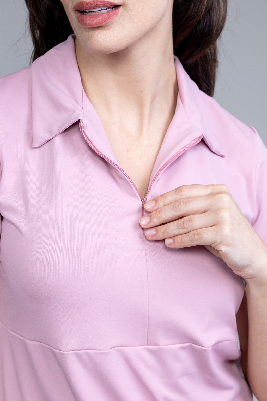 Scrub BioShield ZIP - Feminino - Rosa Sense