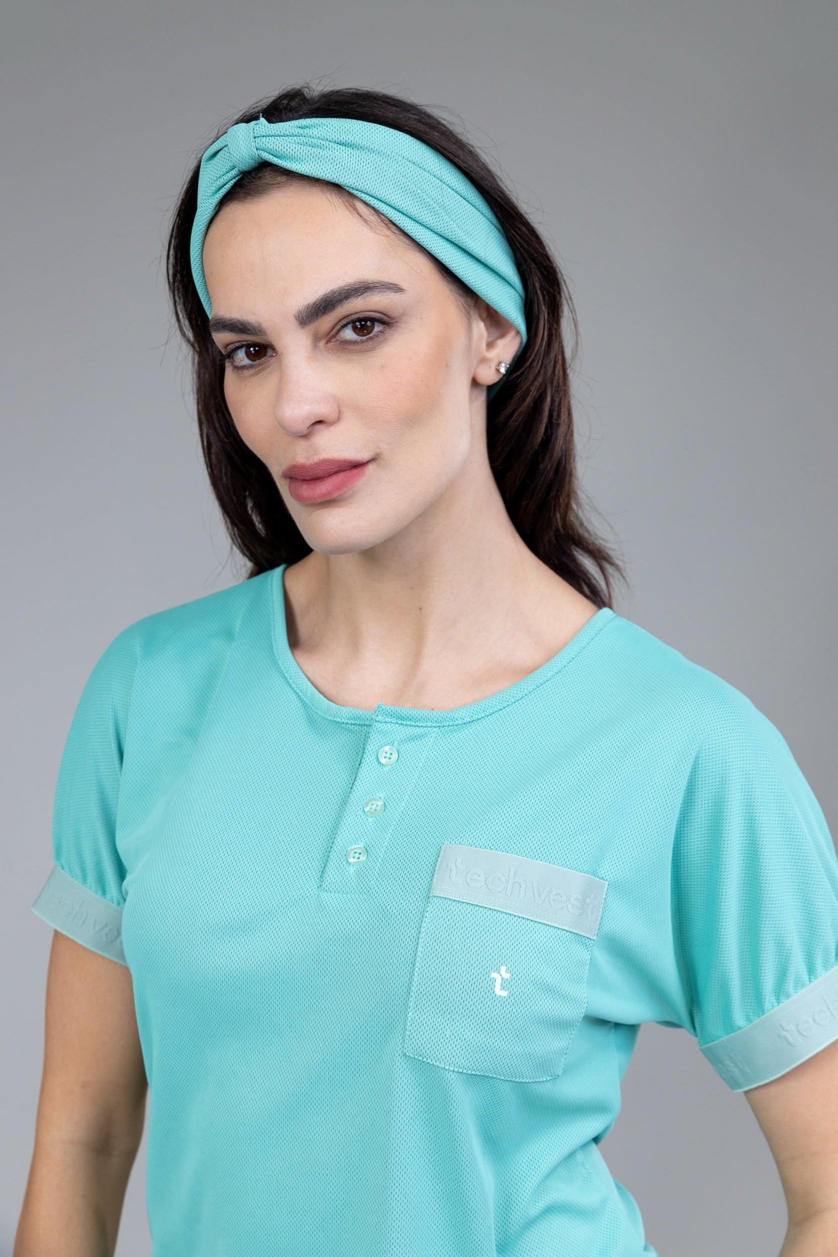 TechVest - Hairbands Aero - Verde Aqua