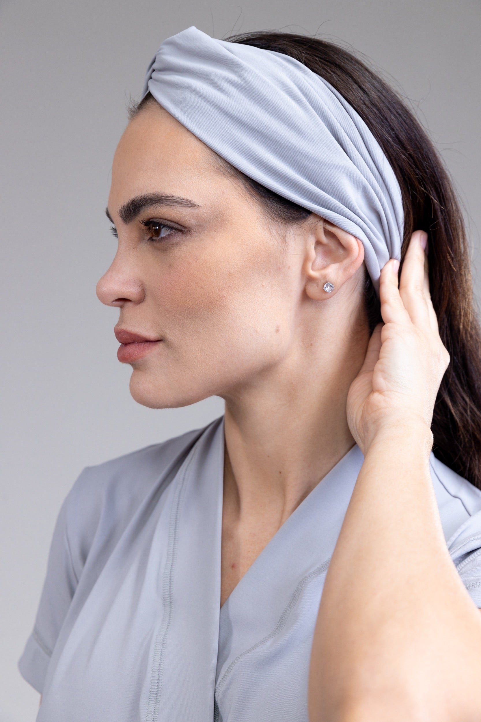 Hairbands BioShield - Cinza Tech