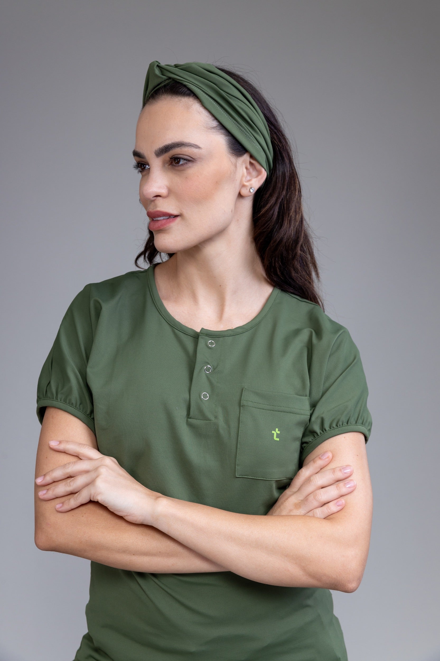 TechVest - Hairbands Aero - Verde Clinic