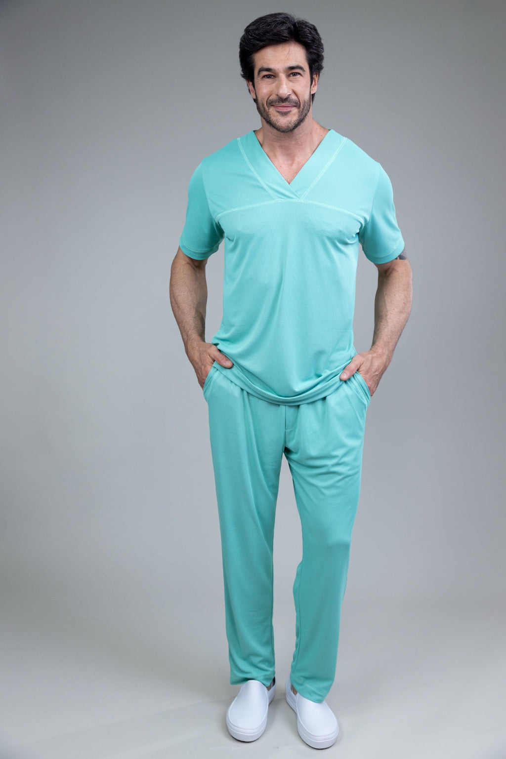 Scrub Aero EDGE - Masculino - Verde Aqua
