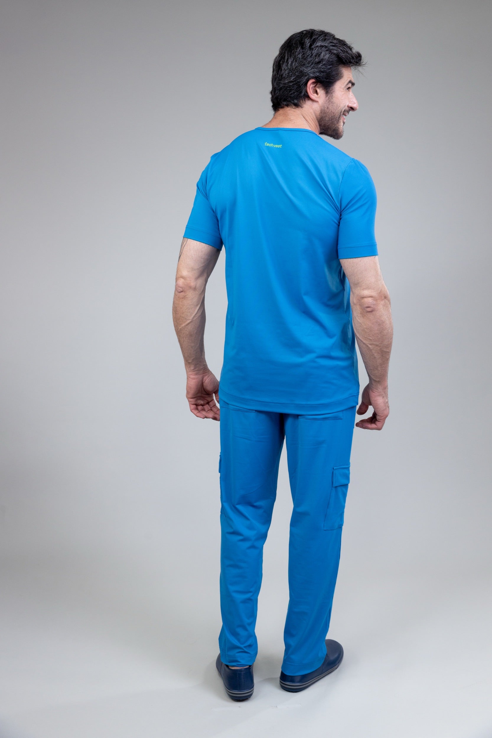 Scrub BioShield LOCK - Masculino - Azul Pulse