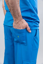 Scrub BioShield LOCK - Masculino - Azul Pulse