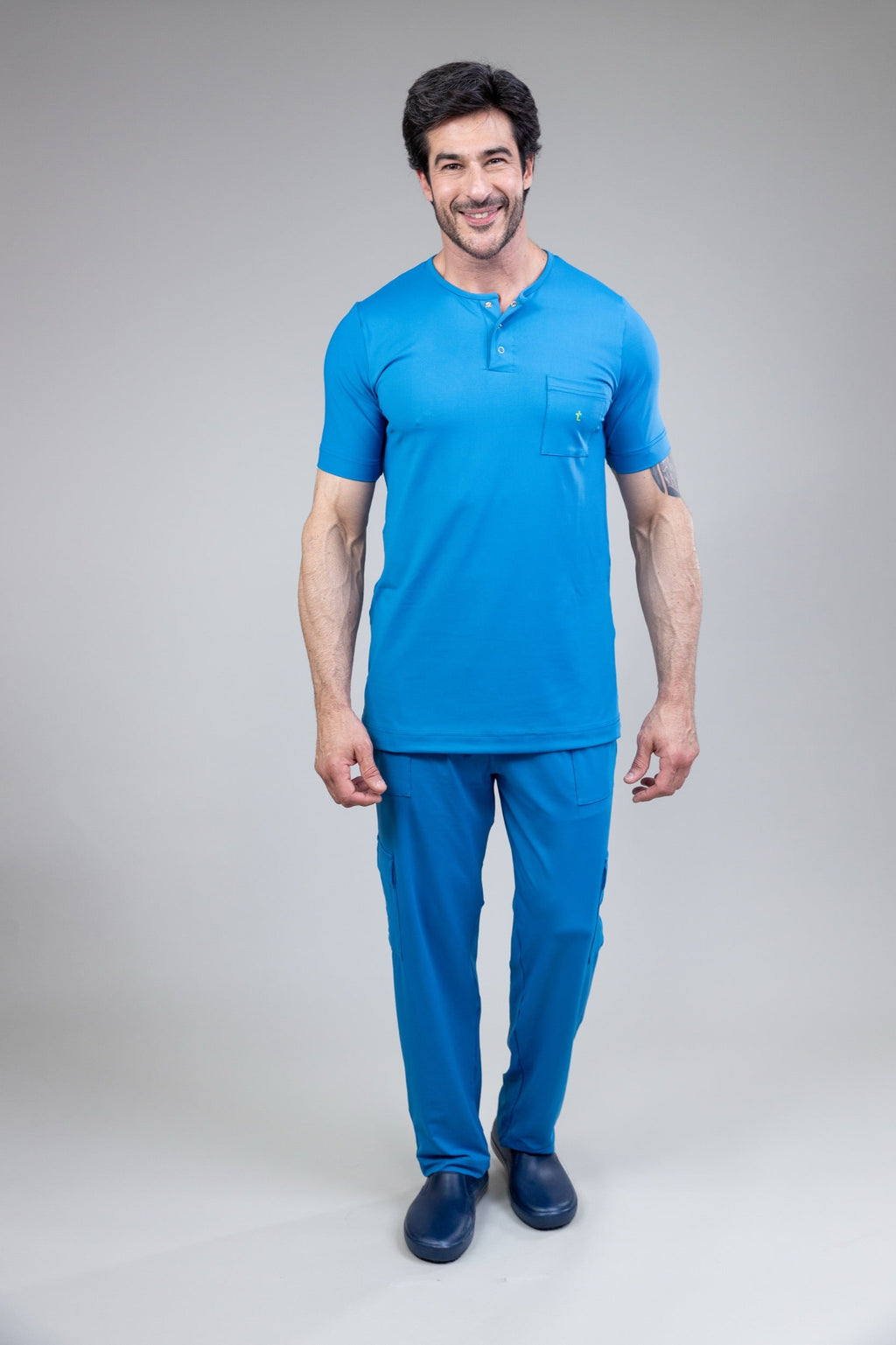 Scrub BioShield LOCK - Masculino - Azul Pulse