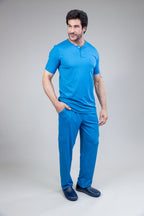 Scrub BioShield LOCK - Masculino - Azul Pulse