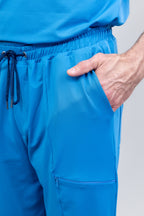 Scrub BioShield ZIP - Masculino - Azul Pulse