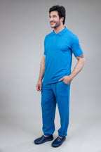 Scrub BioShield ZIP - Masculino - Azul Pulse
