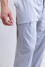 Scrub BioShield ZIP - Masculino - Cinza Tech