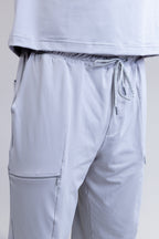 Scrub BioShield ZIP - Masculino - Cinza Tech