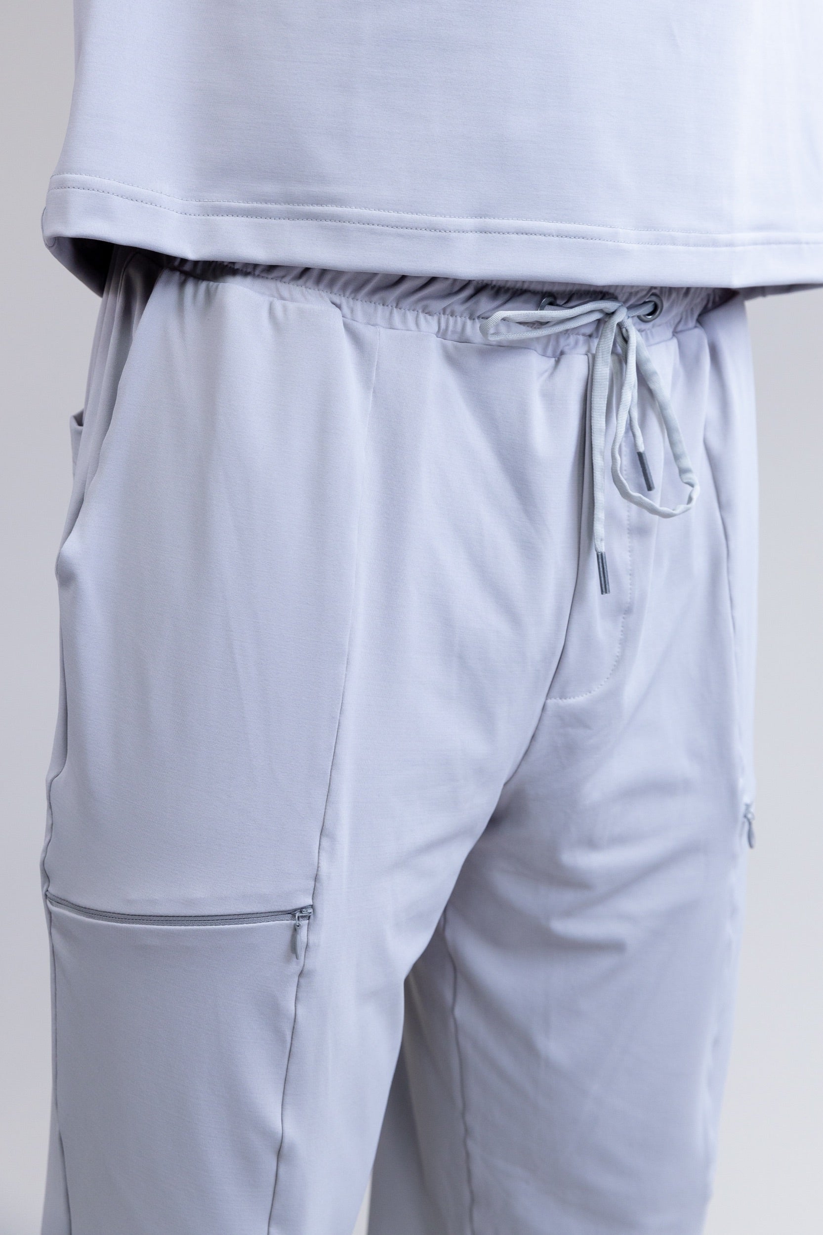 Scrub BioShield ZIP - Masculino - Cinza Tech