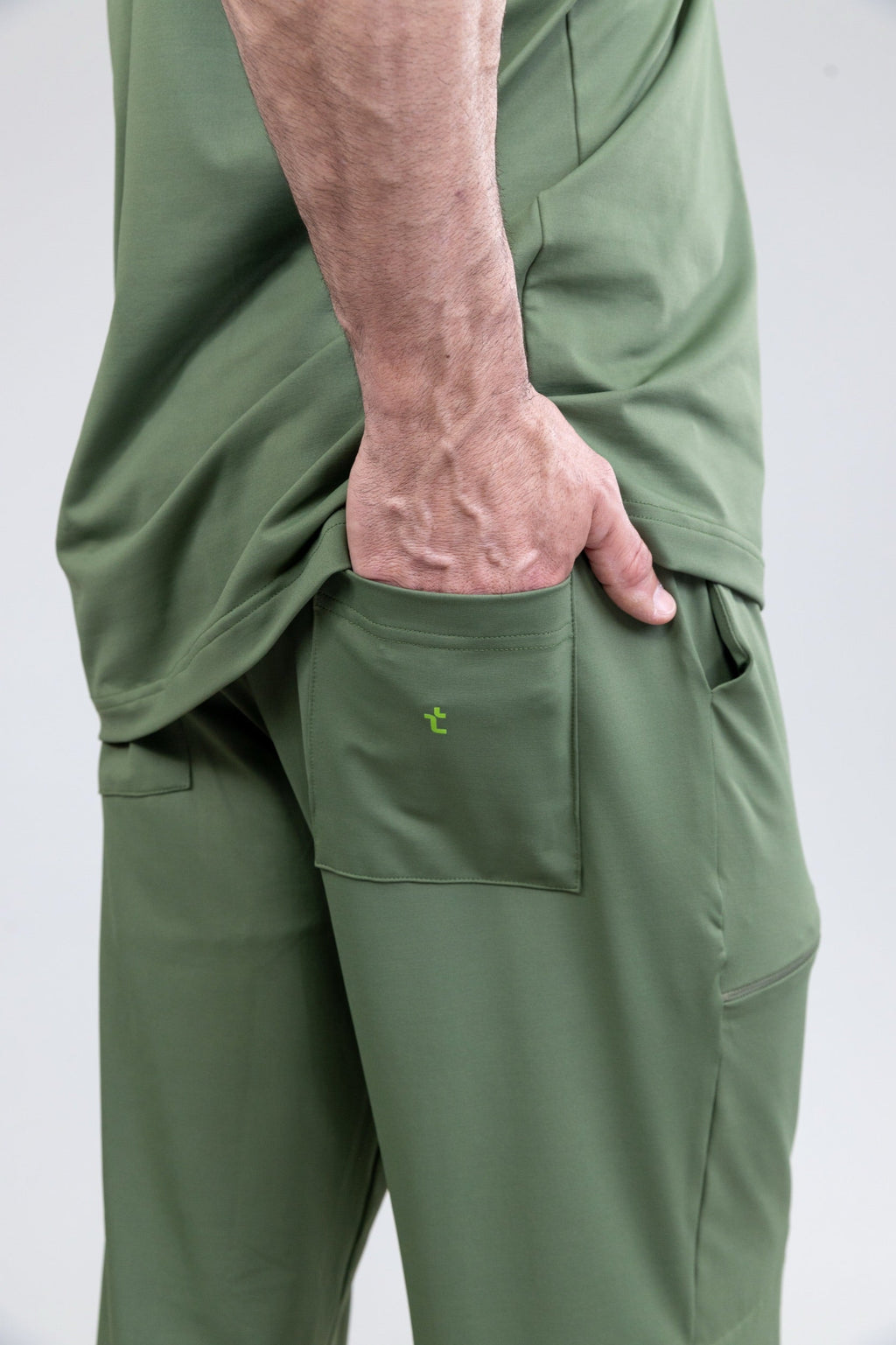 Scrub BioShield ZIP - Masculino - Verde Clinic