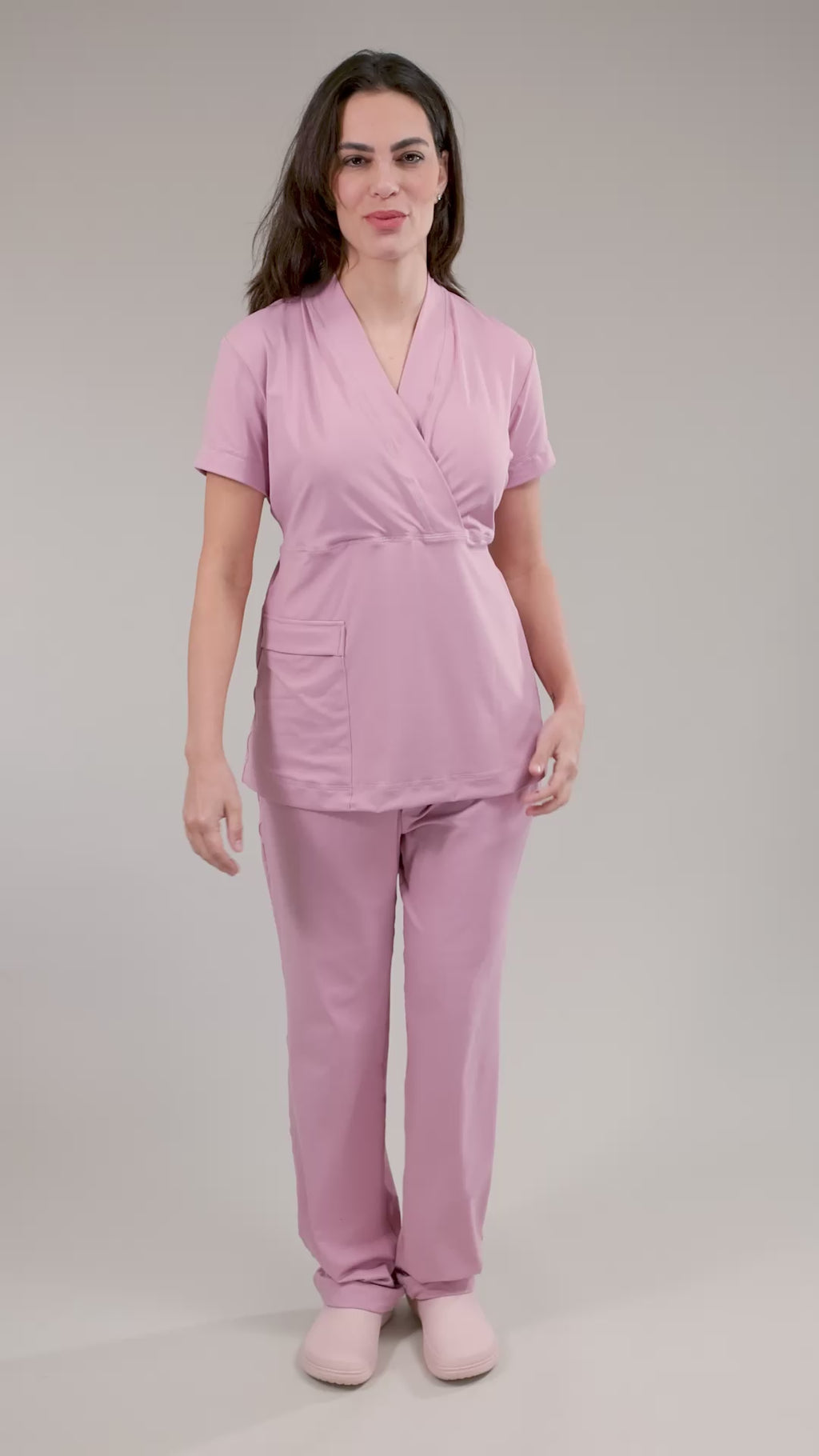 Scrub BioShield EDGE - Feminino - Rosa Sense