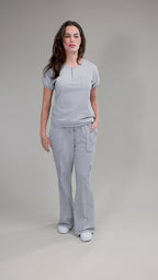Scrub BioShield LOCK - Feminino - Cinza Tech