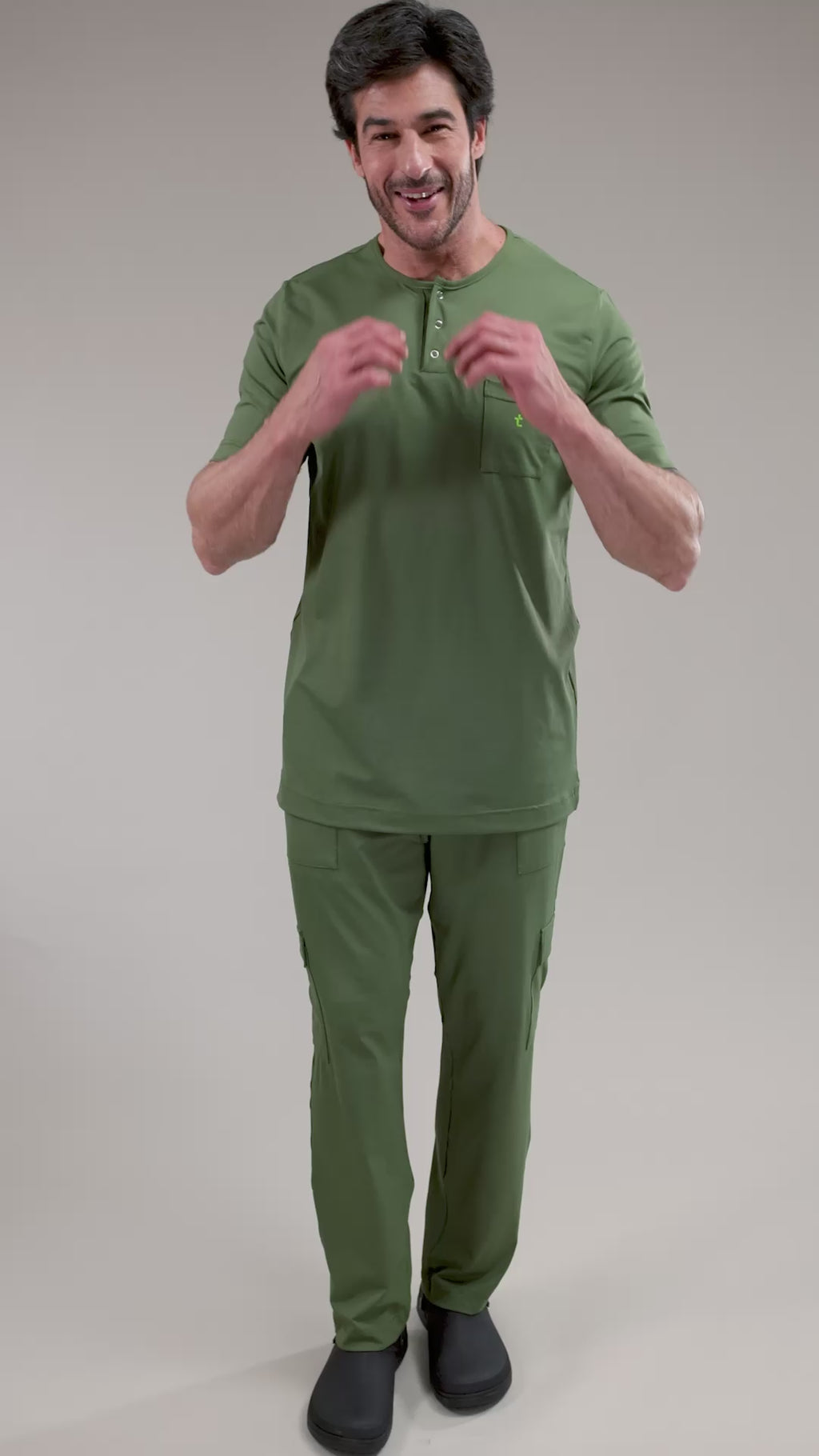 Scrub BioShield LOCK - Masculino - Verde Clinic