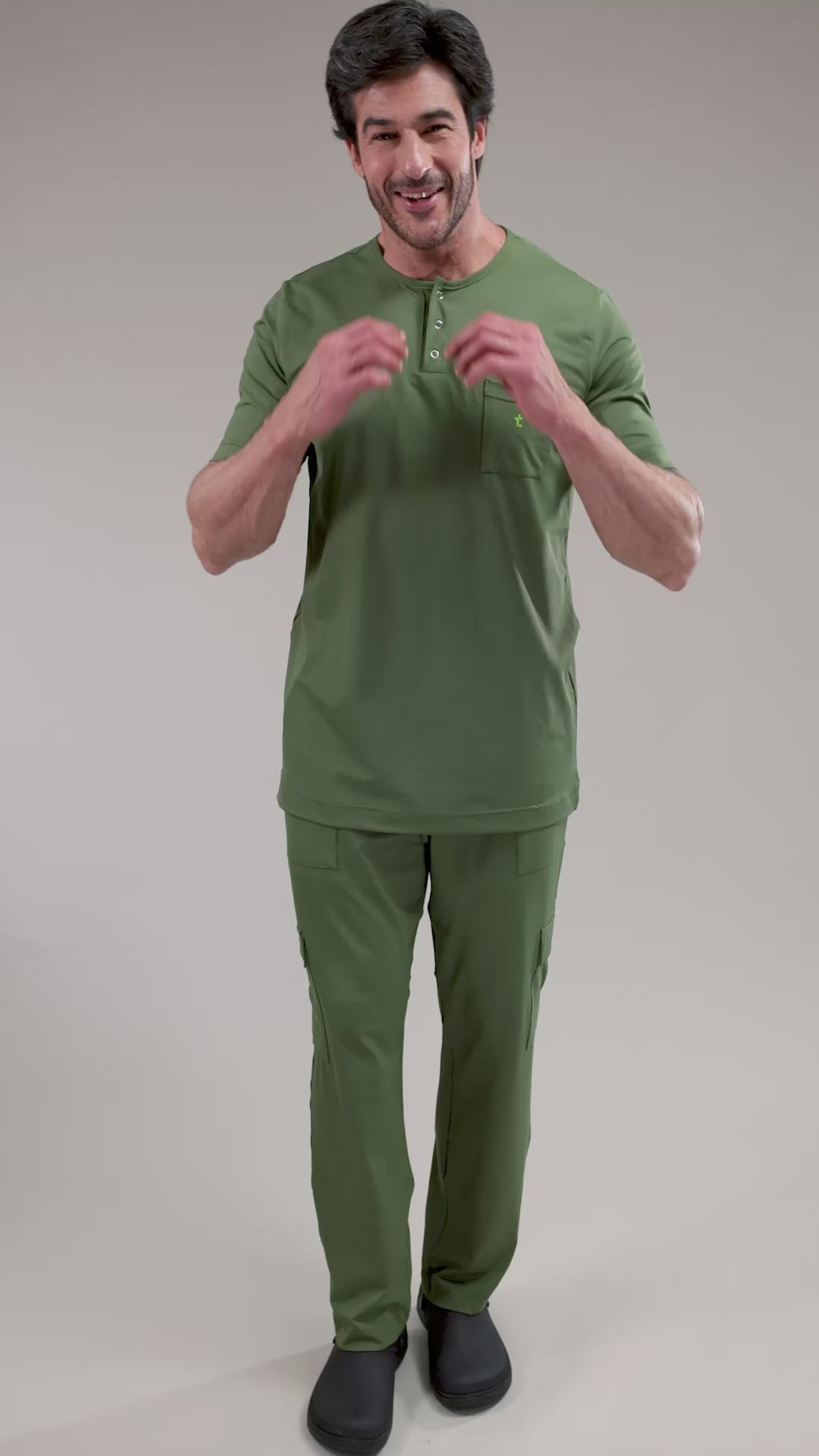 Scrub BioShield LOCK - Masculino - Verde Clinic