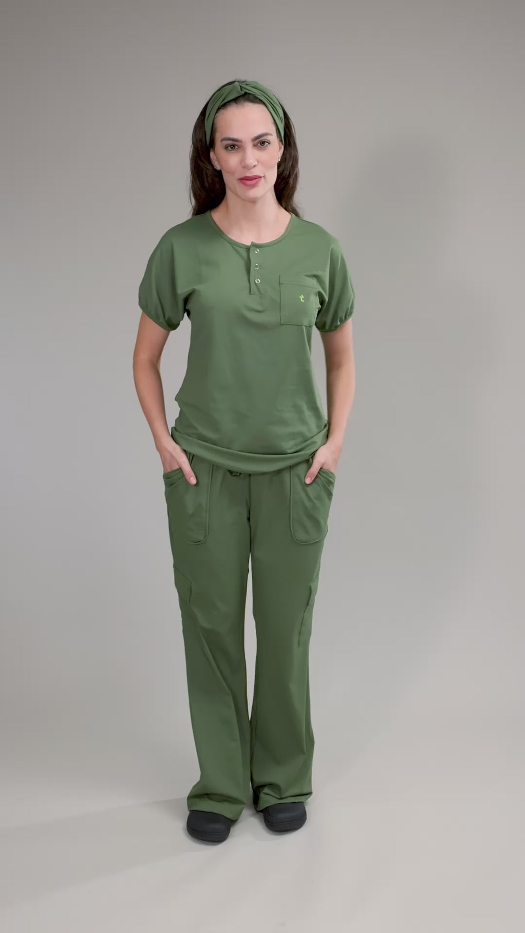Scrub BioShield LOCK - Feminino - Verde Clinic