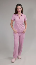 Scrub BioShield ZIP - Feminino - Rosa Sense