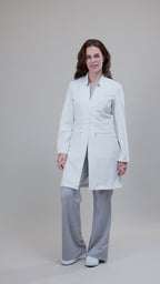 Jaleco Linea ZIP - Feminino - Branco Prime