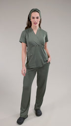 Scrub Aero EDGE - Feminino - Verde Serenity