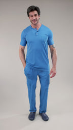 Scrub BioShield LOCK - Masculino - Azul Pulse