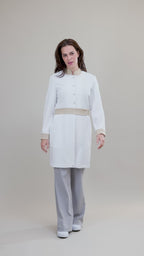 Jaleco Linea CLAY - Feminino - Branco Prime